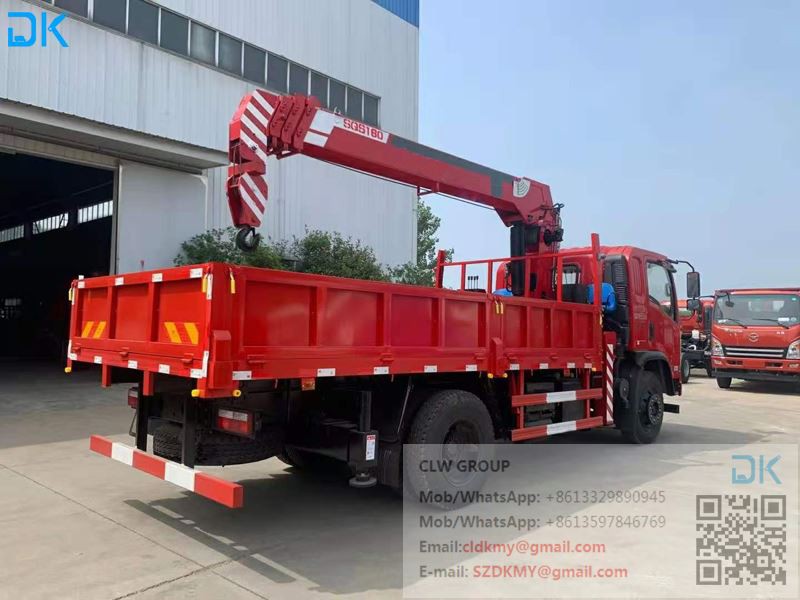 truck-mounted crane 7